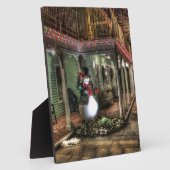 Plaque Photo Snowman Greetings (Côté)
