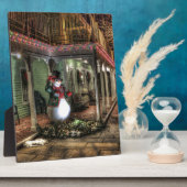 Plaque Photo Snowman Greetings (Côté)