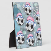 PLAQUE PHOTO SOCCER BALLS (Côté)