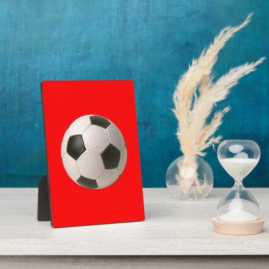 Plaque Photo Soccerball (Côté)
