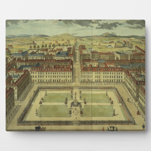 Plaque Photo Soho ou King's Square, pour l'enquête de Stow (Devant)