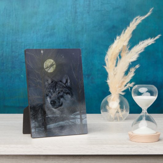Plaque Photo Soirée Wolf Spirit Moon (Côté)
