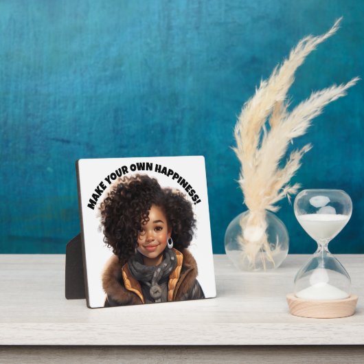 PLAQUE PHOTO SOIS HEUREUX ! (Insitu)