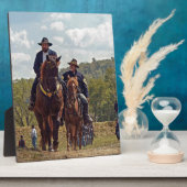 Plaque Photo Soldats épuisés de l'Union (Côté)