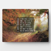 Plaque Photo Soleil (Devant)