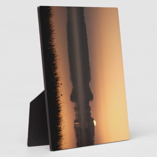 Plaque Photo Soleil (Côté)