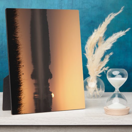 Plaque Photo Soleil (Côté)