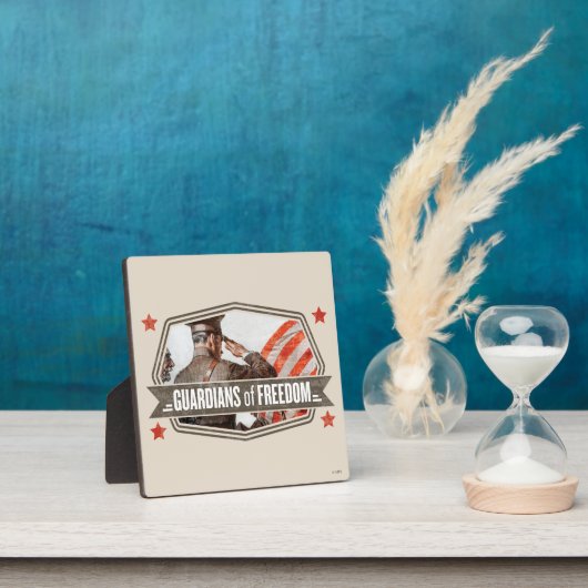 Plaque Photo Solider-Guardian de la liberté (Insitu)