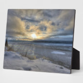 Plaque Photo Solstice d'hiver Turnagain Arme (Côté)