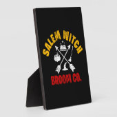 Plaque Photo Sorcière d'Halloween (Côté)