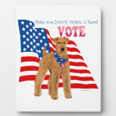 Plaque Photo Sortir du vote (Devant)