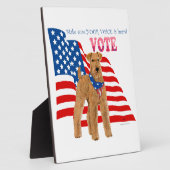 Plaque Photo Sortir du vote (Côté)