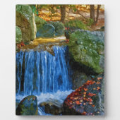 Plaque Photo Source d'eau bleue (Devant)