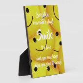 Plaque Photo Souriez, Encouragez La Génialité (Côté)