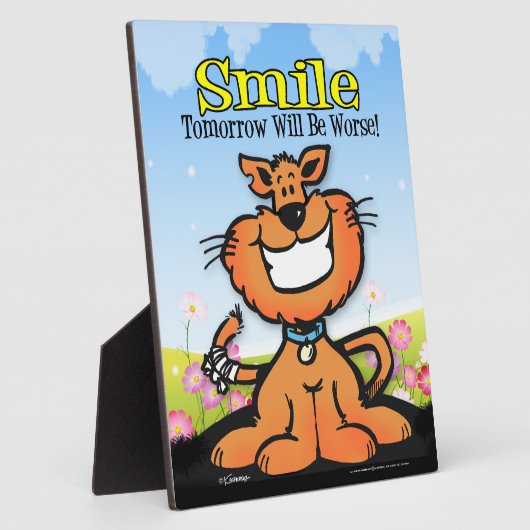 Plaque Photo Sourire (Côté)