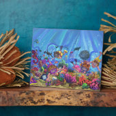 Plaque Photo Sous la mer (Côté)