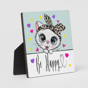 Plaque Photo Soyez heureux