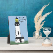 Plaque Photo Soyez ma lumière directrice (Côté)