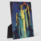 Plaque Photo Spirit Of The Night - Maxfield Parrish (Côté)