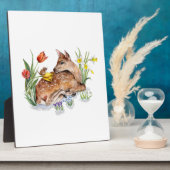 Plaque Photo Spring Deer (Côté)