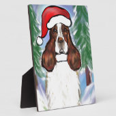 PLAQUE PHOTO SPRINGER SPANIEL ANGLAIS (Côté)