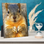 Plaque Photo Squirrel Love_ (Côté)