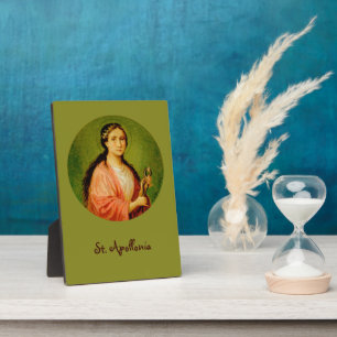 Plaque Photo St. Apollonia (BLA 001) 5"x7" verticale