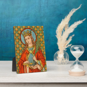 Plaque Photo St. Barbara (JP 01) 5"x7"