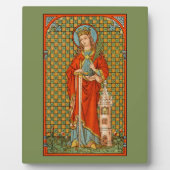 Plaque Photo St. Barbara (JP 01) 8"x10" (Devant)