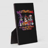 Plaque Photo St. Bernard Halloween Thanksgiving Christmas Class (Côté)