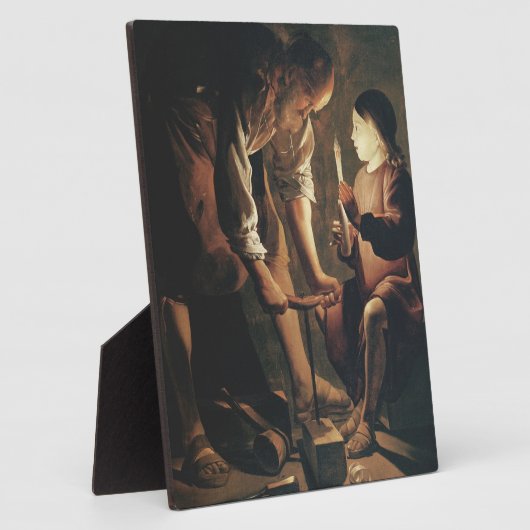 Plaque Photo St. Joseph Le Charpentier (Côté)