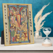 Plaque Photo St Michael Archangel (Côté)