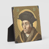 Plaque Photo St. Thomas More (SAU 026) Carré (Recto)