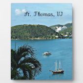 Plaque Photo St. Thomas, VI (Devant)