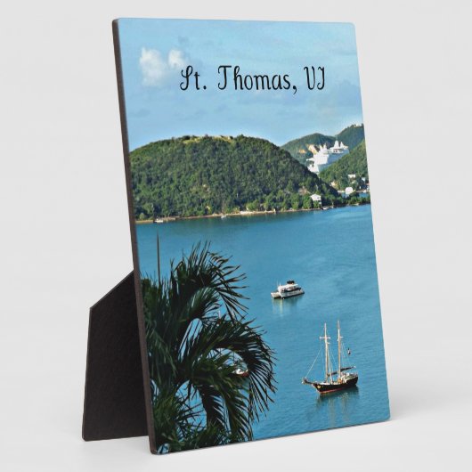Plaque Photo St. Thomas, VI (Côté)