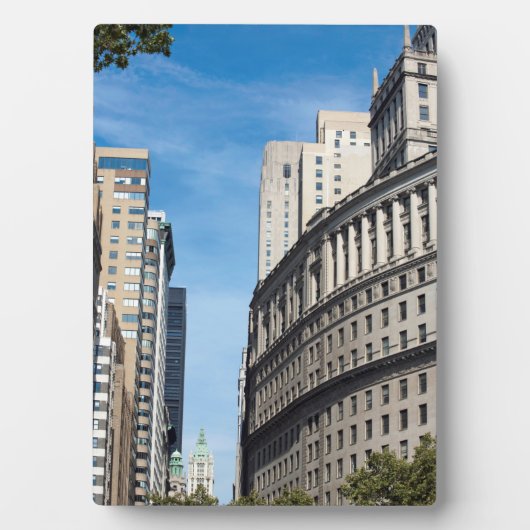 Plaque Photo Standard Oil Building New York (Devant)