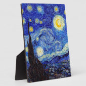 Plaque Photo Starry Night Inspiré Van Gogh Classic Produits (Côté)