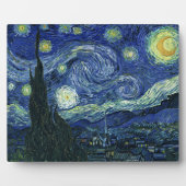 Plaque Photo Starry Night Vincent van Gogh Art Peinture (Devant)