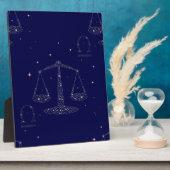 Plaque Photo stars libra (Côté)