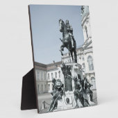Plaque Photo Statue de Frédéric-Guillaume Ier à Berlin (Côté)