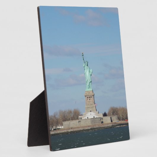 Plaque Photo Statue De La Liberté (Côté)