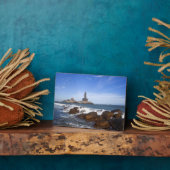 Plaque Photo Statue de Saint Thiruvalluvar | Tamil Nadu, Inde (Côté)