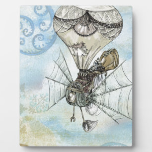 Plaque Photo steampunk balloon