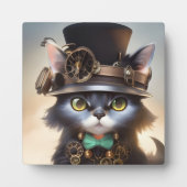 Plaque Photo Steampunk Kitten (Devant)