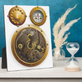 Plaque Photo Steampunk Uhr (Côté)