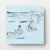 Plaque Photo Strandé (Devant)