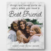 Plaque Photo Style Best Friend BFF photo (Devant)