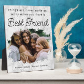 Plaque Photo Style Best Friend BFF photo (Côté)