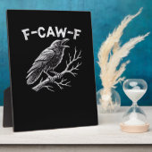 Plaque Photo Style Créatif F-Caw-F (Côté)