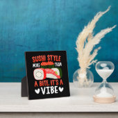 Plaque Photo Style de sushi plus qu'une bouchée (Insitu)